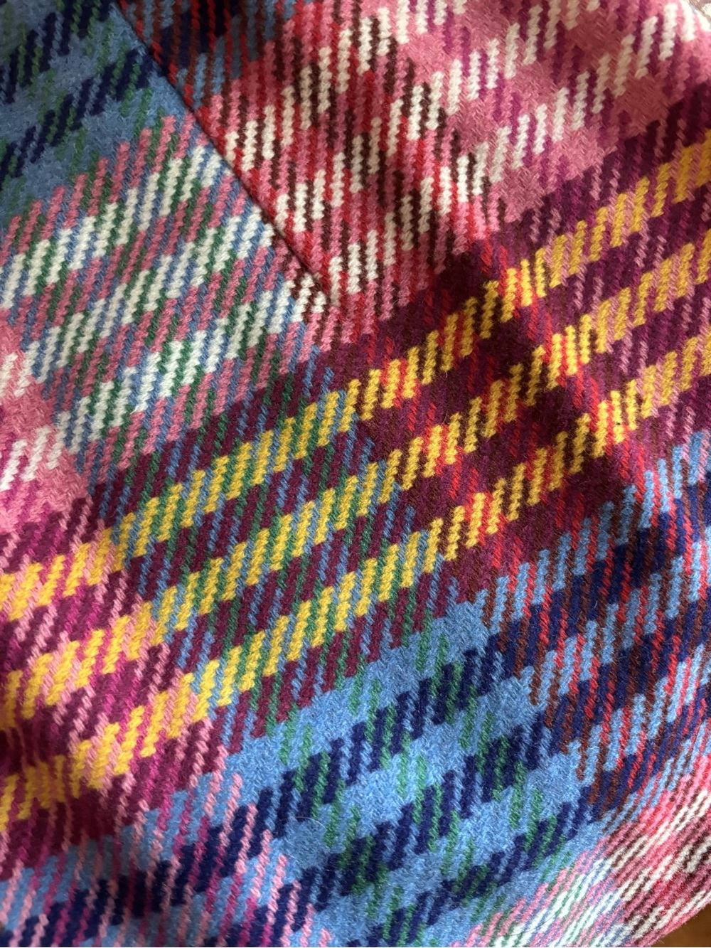 NWT Boden Multicolor Plaid A-line Skirt size 10 - Picture 5 of 5